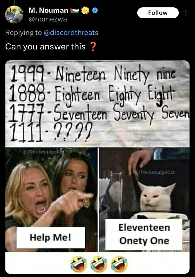 لقطة شاشة لـ TweetEraser لـ Eleventeen Onety One وصراخ النساء على X للموبايل.