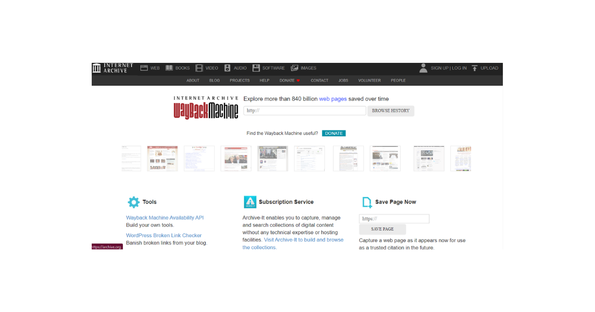 TweetEraser's Screenshot der Tweet Binder Homepage auf einem Desktop.